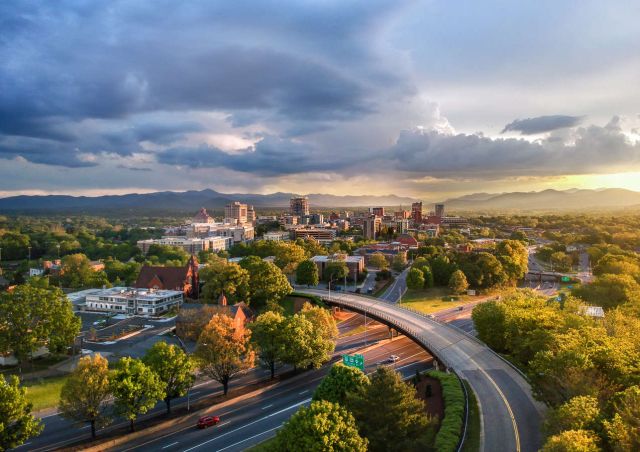 Asheville, NC downtown