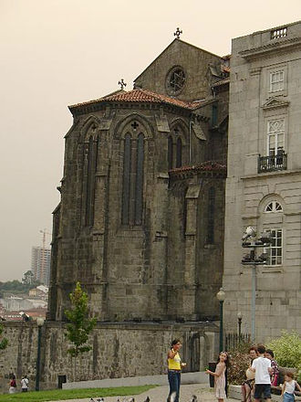 The Igreja Monumento de São Francisco (The Church of Saint Francis) in Porto.