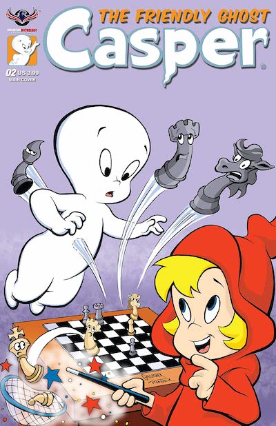 A "Casper the Friendly Ghost" comic book.