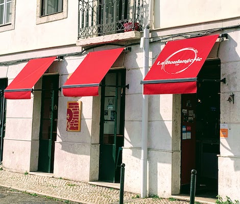 The exterior of La Boulangerie in Lisbon