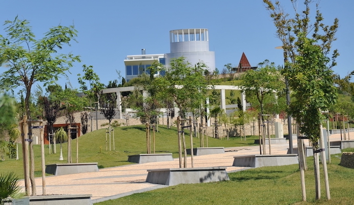 The Temple of Poetry at the Parque dos Poetas