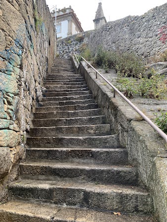 Stone steps in Porto