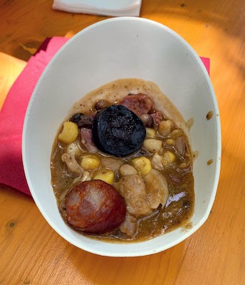 A bowl of cachupa at Foodtopia in Lisbon