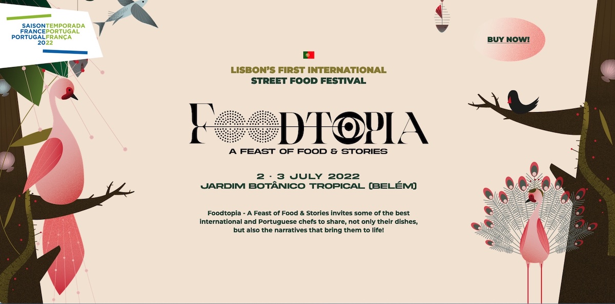 The home page of foodtopiafeast.com