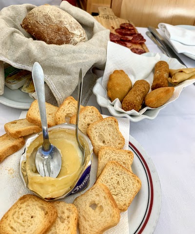 Starters at Restaurante Borgas