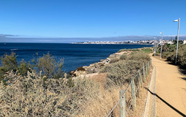 The coastal path near Sao Pedro do Estoril