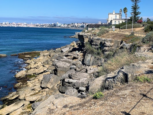 Rocky coast near São João do Estoril