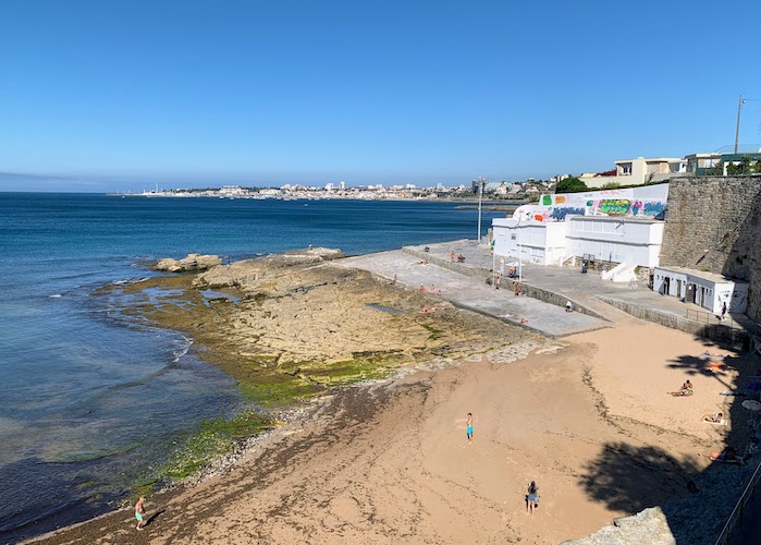 Praia da Azarujinha from above