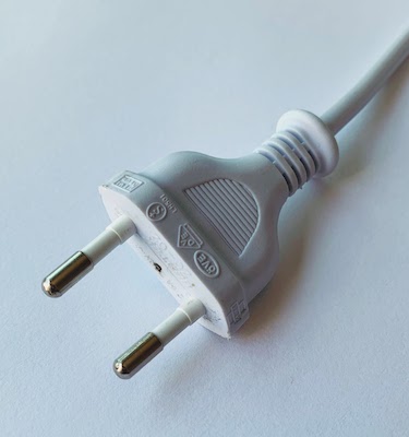 A European electric plug