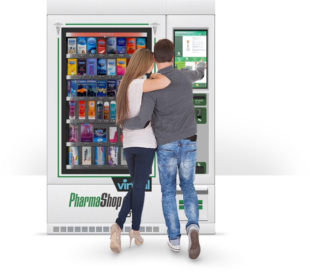 The PharmaShop vending machine