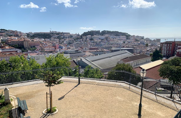 Looking southwest from the Miradouro