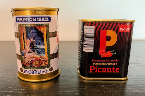 Spanish paprika - sweet and hot