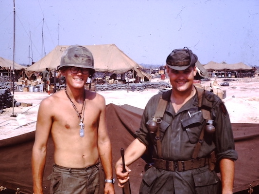 Bob and Doc King in Vietnam