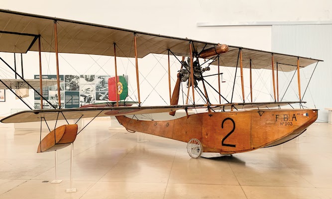 The FBA Type III "Schreck" - one of the oldest aircraft in the Portuguese navy