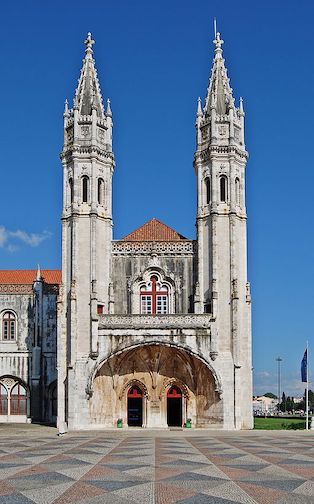 The entrance to the Maritime Museum in Lisbon