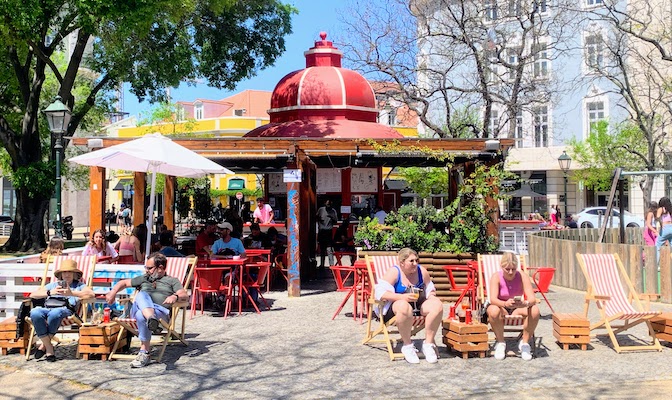 The Quiosque do Mercado in Lisbon.