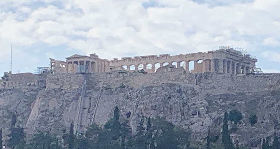 The Acropolis in Athens, Greece