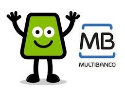 The mascot and logo of the Multibanco network in Portugal.