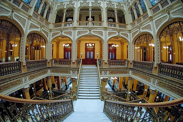 An ornate building interior that we're trying to pass off as our headquarters.