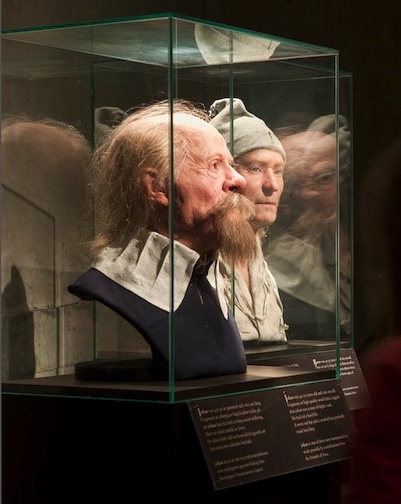 Reconstructed faces of two crewmen of the Vasa.