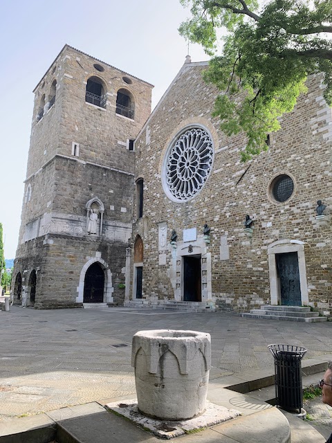 The Cathedral San Giusto in Trieste.