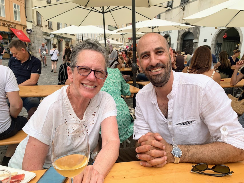 Mary and Lior Kochavy, the owner of The Open Kitchen.